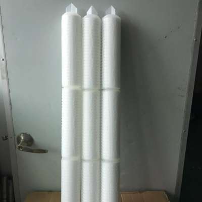 Good price PP filter folded pleated element 30" China manufacturer